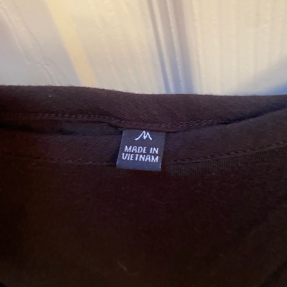 Sheer Geometric Black Blouse | by JJ - Picture 6 of 6